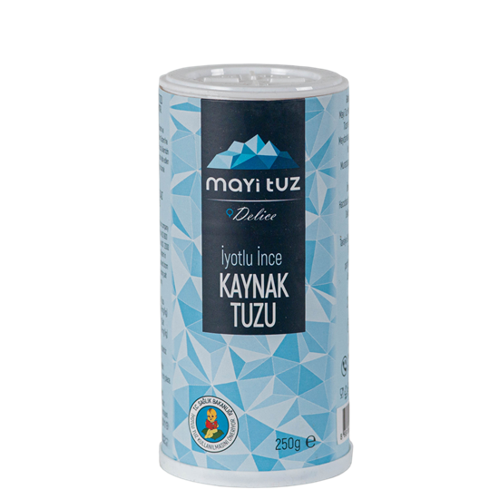 Men genel Öğütülmüş Sofra Tuzu İyotlu-250gr