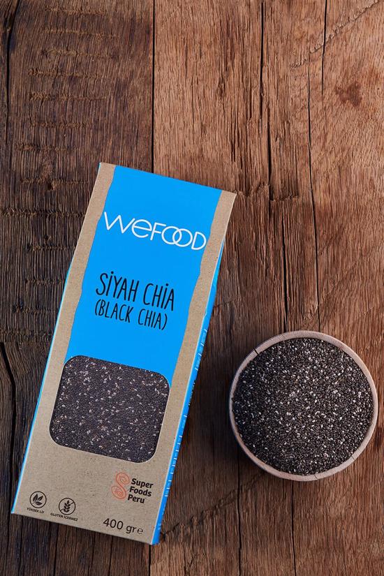 Men genel WEFOOD SİYAH CHİA - 400 GR