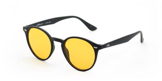 Men genel LOOKlight Letoon Matte Black Unisex Güneş Gözlüğü