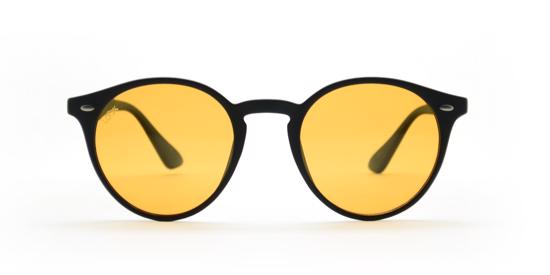 Men genel LOOKlight Letoon Matte Black Unisex Güneş Gözlüğü