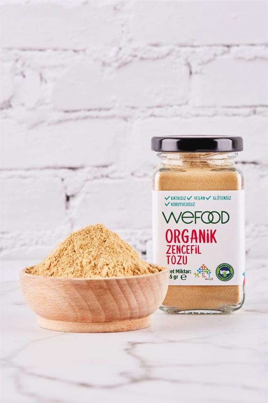 Men genel WEFOOD ORGANİK ZENCEFİL TOZU - 65 GR