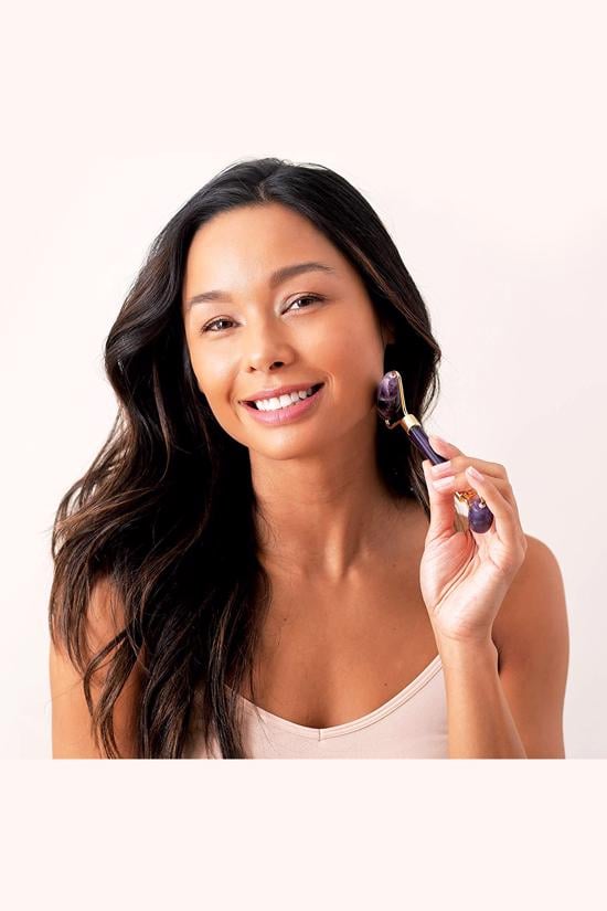 Men genel Ametist Facial Roller