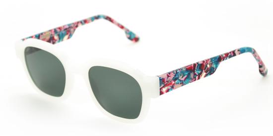Men genel LOOKlight Clematis Aspen Flowers Unisex Güneş Gözl