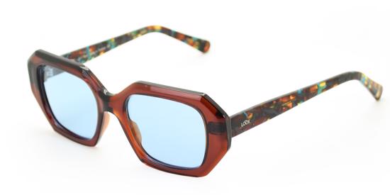 Erkek genel LOOKlight Salvia Jelly Brown Multicolor Kadın Güne