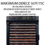Erkek genel Sedona Express Kurutucu / 11 Tepsili ( Paslanmaz Ç