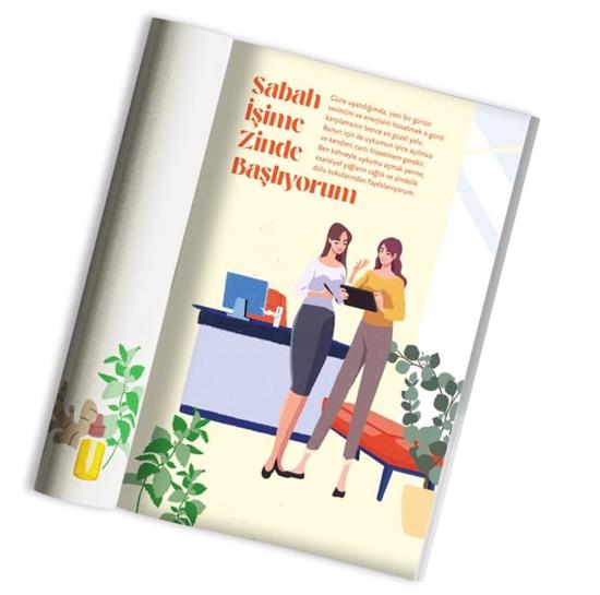 Men genel Aromaterapi ile Mutlu İş Yaşamı Kitap/Defter