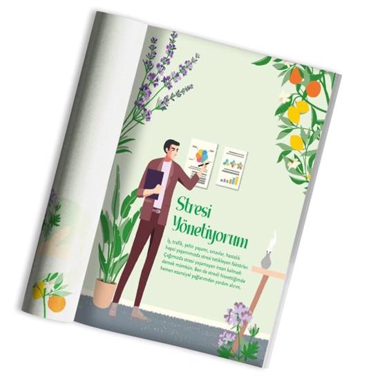 Men genel Aromaterapi ile Mutlu İş Yaşamı Kitap/Defter