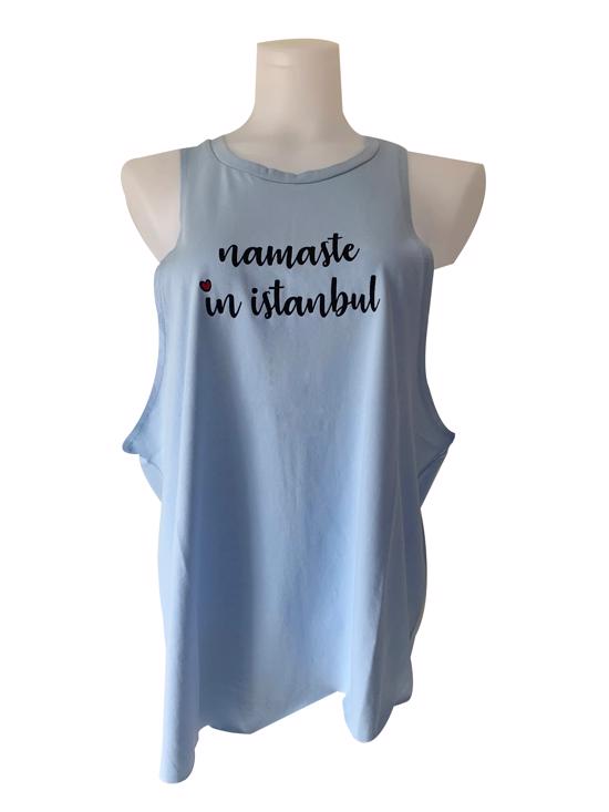 Erkek genel Namaste Atlet- Mavi M