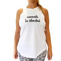 Erkek genel Namaste Atlet- Beyaz M