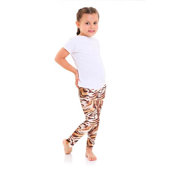 Erkek genel Çocuk Tayt- Fearless Tiger M/M