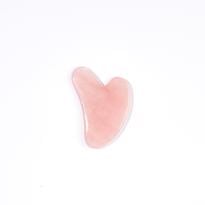  Rose Quartz Heart - Gua Sha 