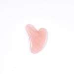 Erkek genel Rose Quartz Heart - Gua Sha