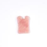Erkek genel Rose Quartz Square - Gua Sha