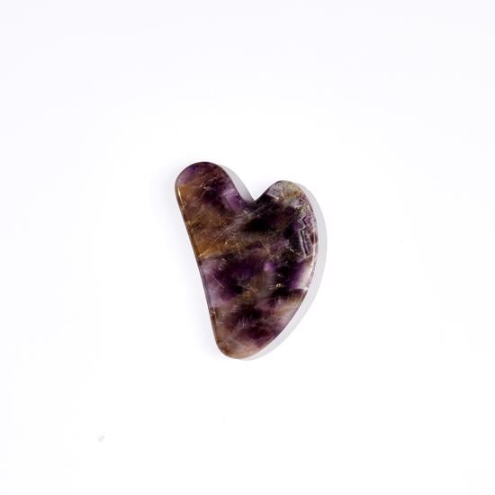 Erkek genel Amethyst Heart - Gua Sha