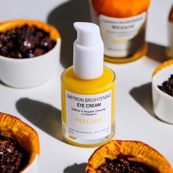Erkek genel Saffron Brightening Eye Cream-Aydınlatıcı Göz Krem