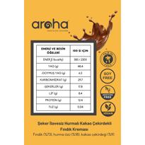 Erkek genel Kakao çekirdeği parçacıklı fındık kreması 320gr