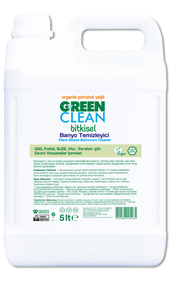 Erkek genel Banyo Temizleyici-5Lt