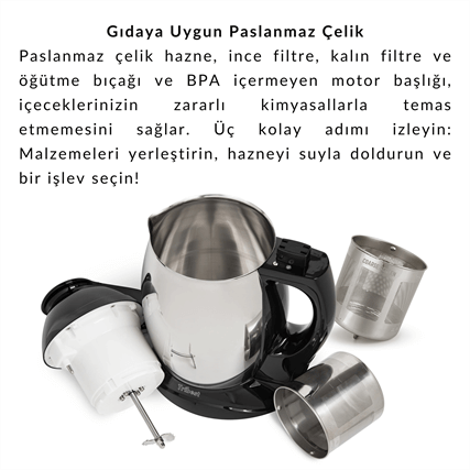 Erkek genel Soyabella Bitki Bazlı İçecek Makinesi