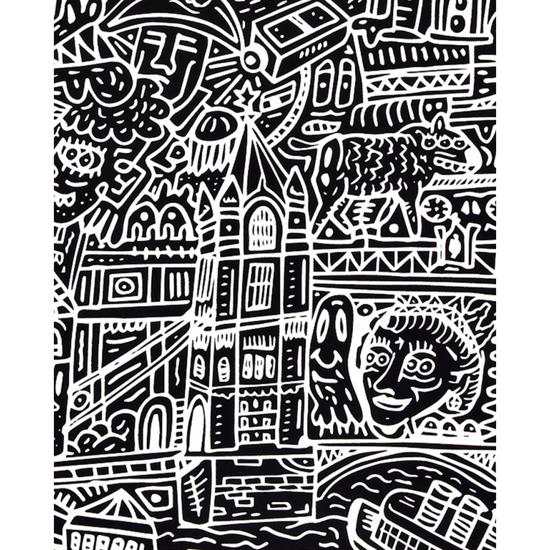 Men genel Graphic L - LONDON