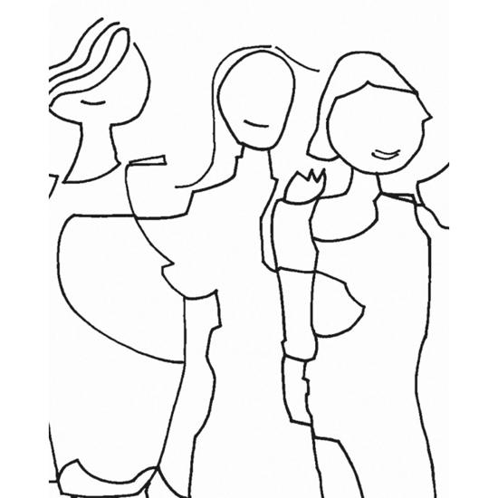 Erkek genel Graphic S - FRIENDS BY MYRIAM BELTZ