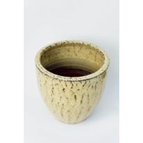 Erkek genel 3 Nolu Saksı Sırlı Krem