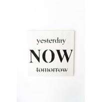 genel Yesterday Now Tomorrow Ahşap Dekor 