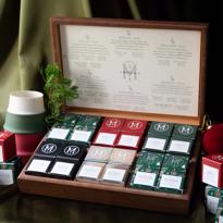 Erkek genel Melez Poşet Kış Çay Ahşap Kutu