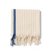 Erkek genel Peştamal -Elegant Mavi Çizgi