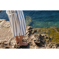 Erkek genel Saks Bornoz -Mavi- M/L