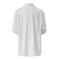 Erkek genel Müslin Gömlek Beyaz -XL