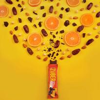 Erkek genel Kakaolu ve Portakallı Meyve Bar 40g