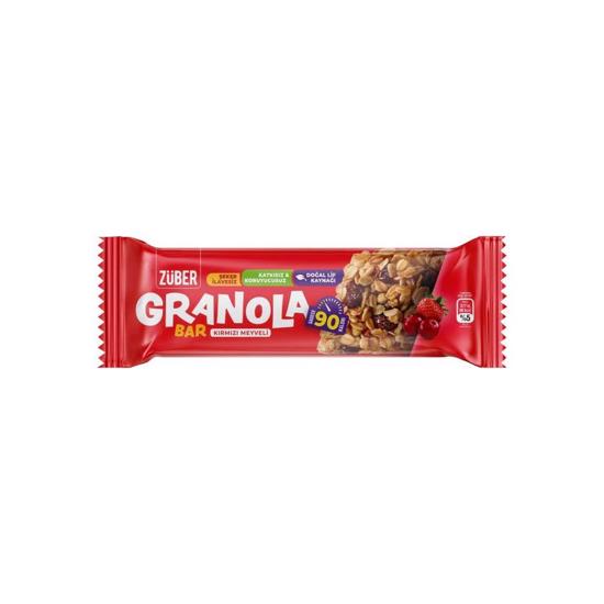 Erkek genel Züber Granola Bar Orman Meyveli 25g