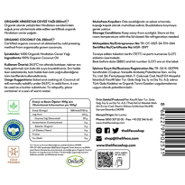 Erkek genel TheLifeCo Organik Hindistan Cevizi Yağı 250ml