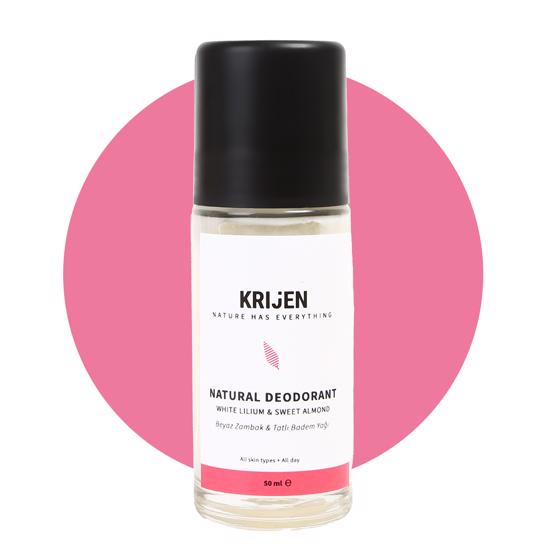 Erkek genel Beyaz Zambak - Tatlı Badem Roll-On Deodorant 50 Ml