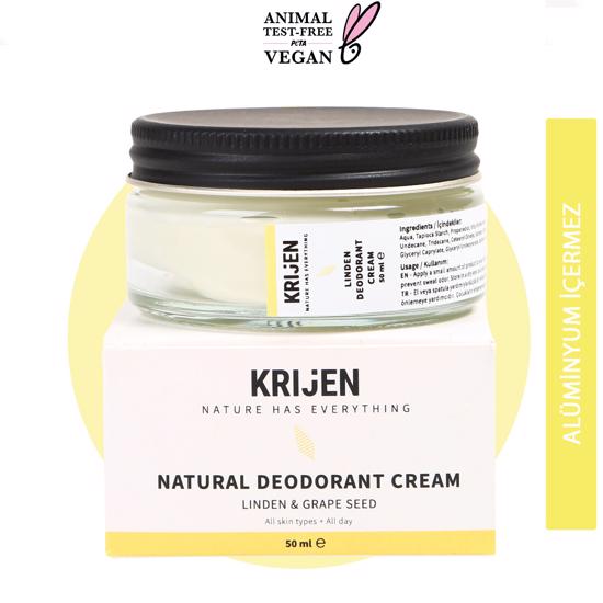 Erkek genel Ihlamur Çiçeği - Üzüm Çekirdeği Krem Deodorant 50 