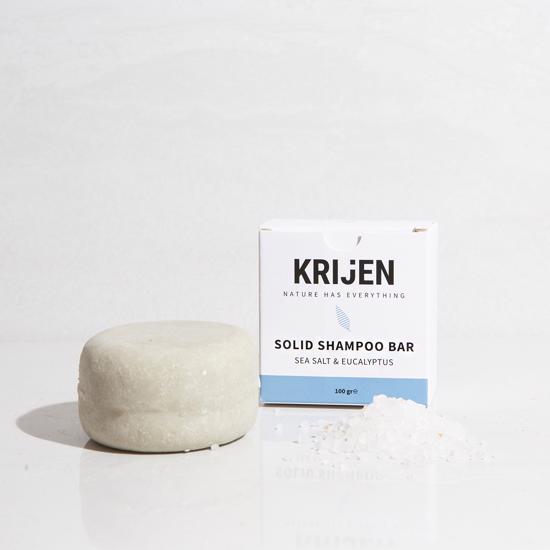 Erkek genel Deniz Tuzu -Okaliptus  Katı Şampuan 100 Gr