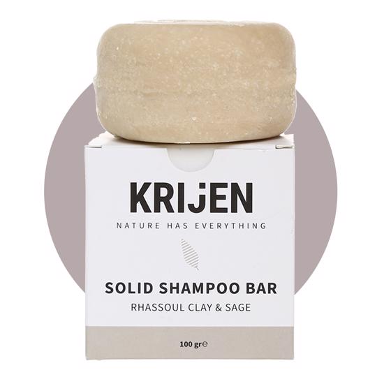 Erkek genel Rhassoul Kili - Adaçayı Katı Şampuan 100 Gr