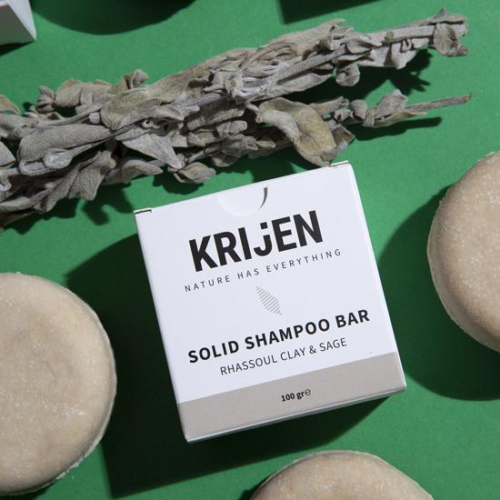 Erkek genel Rhassoul Kili - Adaçayı Katı Şampuan 100 Gr