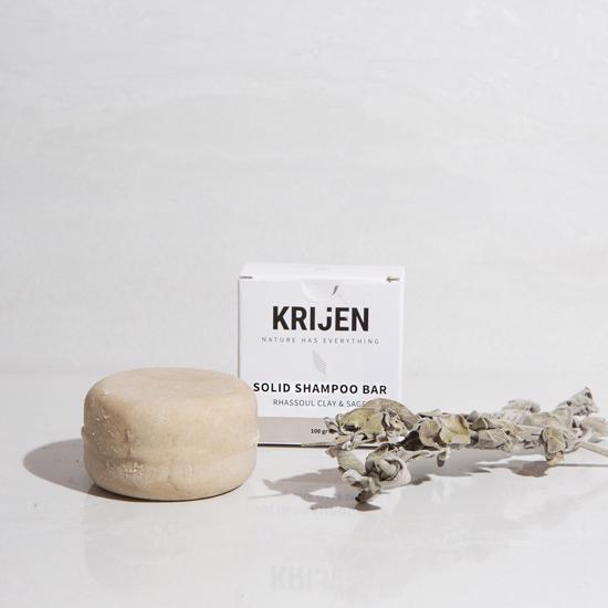 Erkek genel Rhassoul Kili - Adaçayı Katı Şampuan 100 Gr