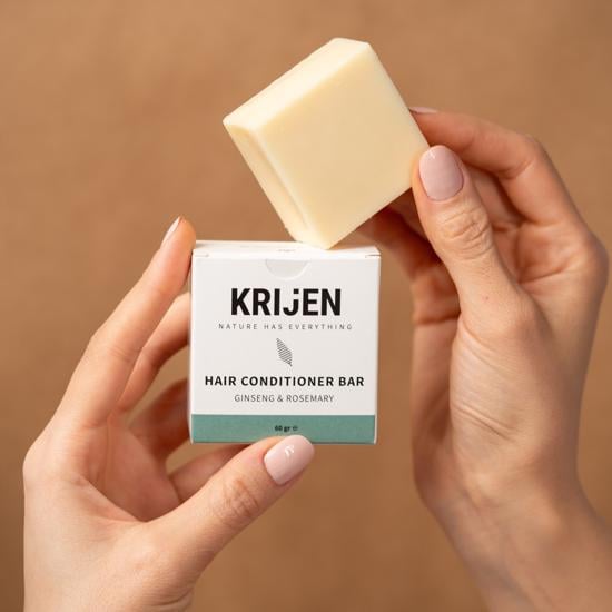 Erkek genel Ginseng - Biberiye  Katı Saç Kremi 60 Gr