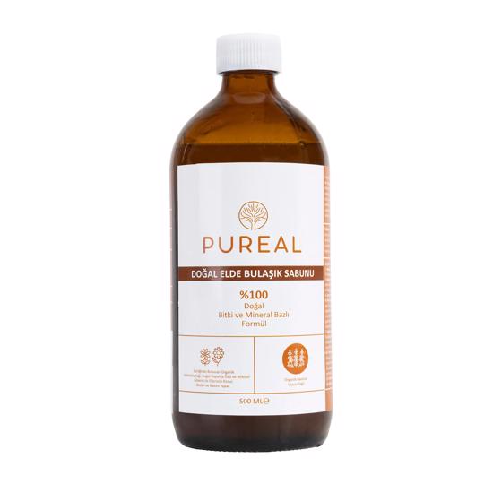 Men genel PUREAL DOĞAL ELDE BULAŞIK SABUNU  500 ML