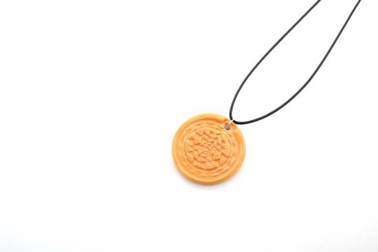 Erkek genel Sri Yantra Kolye -Somon