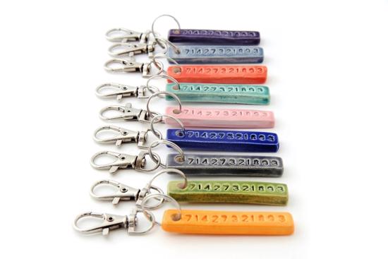 Erkek genel 71427321893 Şerit Anahtarlık -Mavi