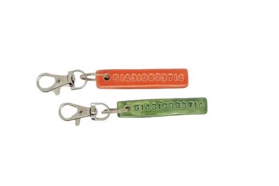 Erkek genel 514319893714 Şerit Anahtarlık -Yeşil