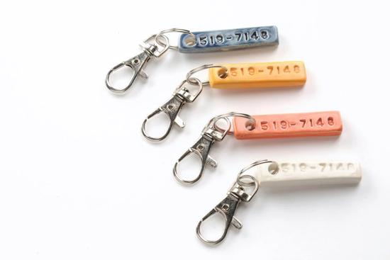 Erkek genel 519-7148 Şerit Anahtarlık -Bej