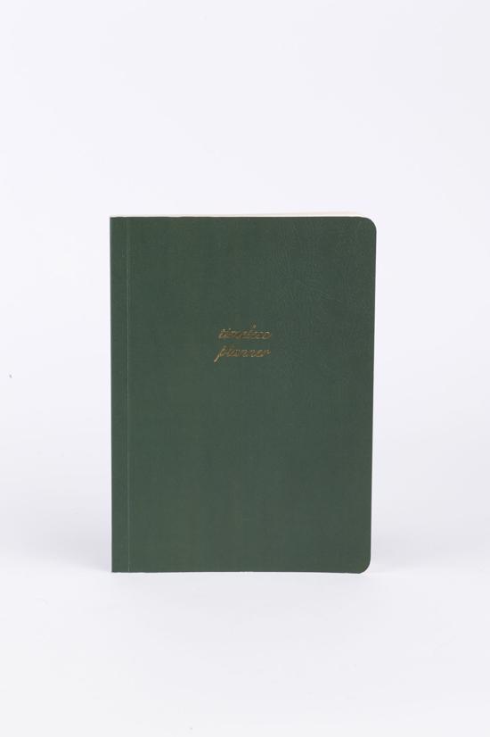 Men genel Timeless Planner Defter - New Year Green