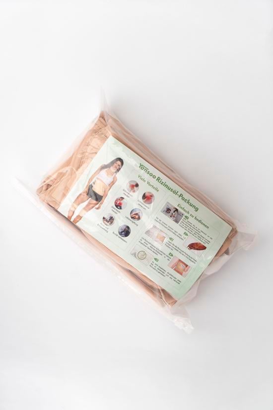 Erkek genel Castor Oils Pack Rizinusöl Pack Wrap Kit