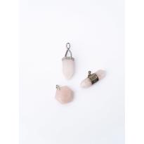 Erkek genel Pembe Kuvars Kolye Ucu Çeşitleri