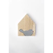 Erkek genel Ahşap Kuşlu Ev Dekor