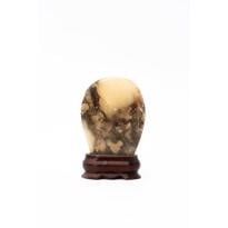 Men genel Jasper Taş Kahverengi Yassı Standlı